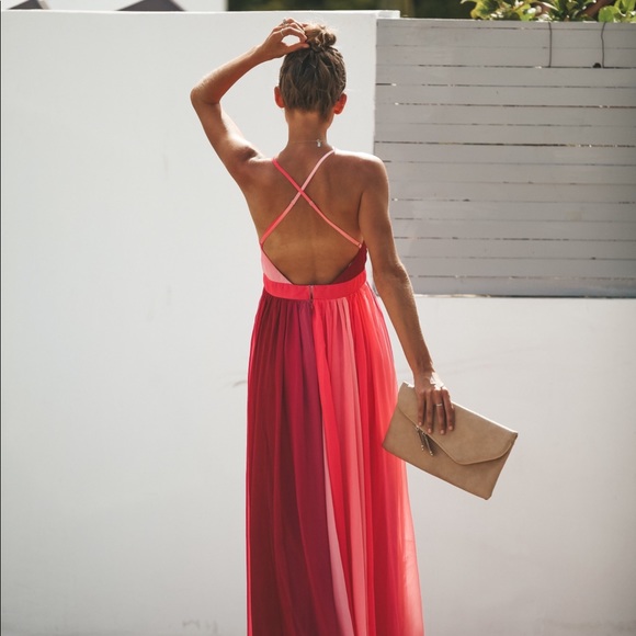 Hue of Pink Dress - Picture 3 of 8